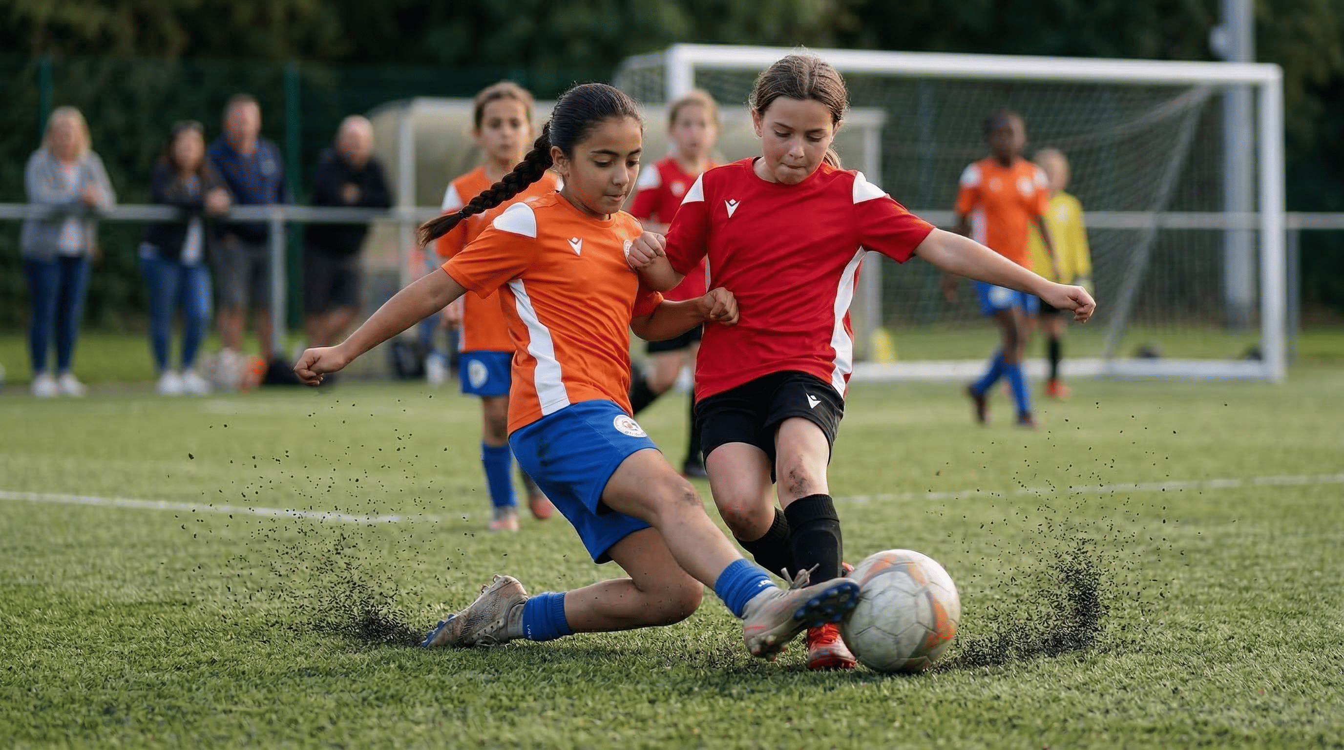 Jugadoras de fútbol femenino